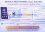 setup ai receptionist call routing ai phone agent call handler booking system
